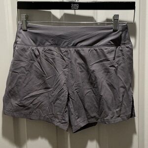 EUC Nike Running Gray Lined Dri-Fit Athletic Shorts